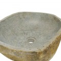 Vasque en pierre de rivière n°421 - Taille M