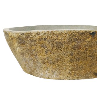 Vasque en pierre de rivière n°421 - Taille M