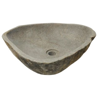 Vasque en pierre de rivière n°422 - Taille M
