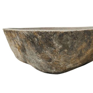 Vasque en pierre de rivière n°422 - Taille M