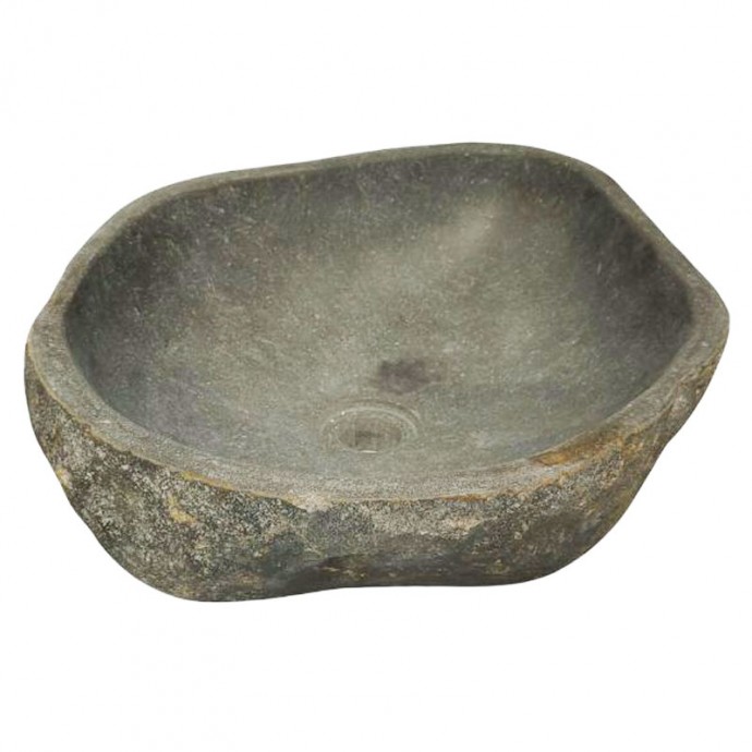 Vasque en pierre de rivière n°423 - Taille M