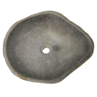 Vasque en pierre de rivière n°423 - Taille M