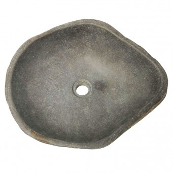 Vasque en pierre de rivière n°423 - Taille M