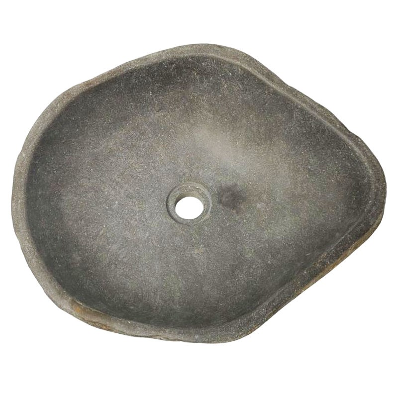 Vasque en pierre de rivière n°423 - Taille M
