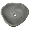 Vasque en pierre de rivière n°424 - Taille M