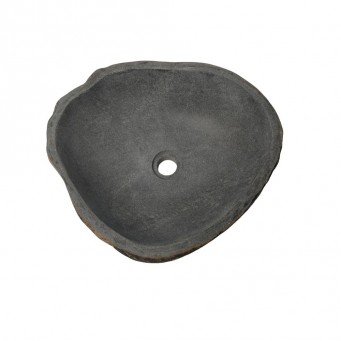 Vasque en pierre de rivière n°424 - Taille M