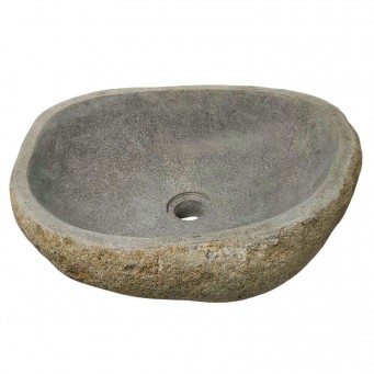 Vasque en pierre de rivière n°425 - Taille M