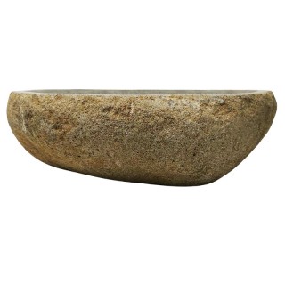 Vasque en pierre de rivière n°425 - Taille M