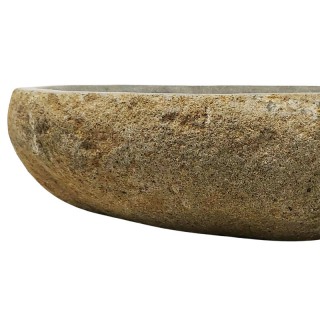 Vasque en pierre de rivière n°425 - Taille M