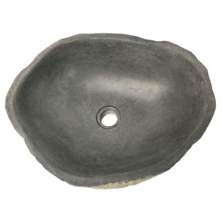 Vasque en pierre de rivière n°426 - Taille M