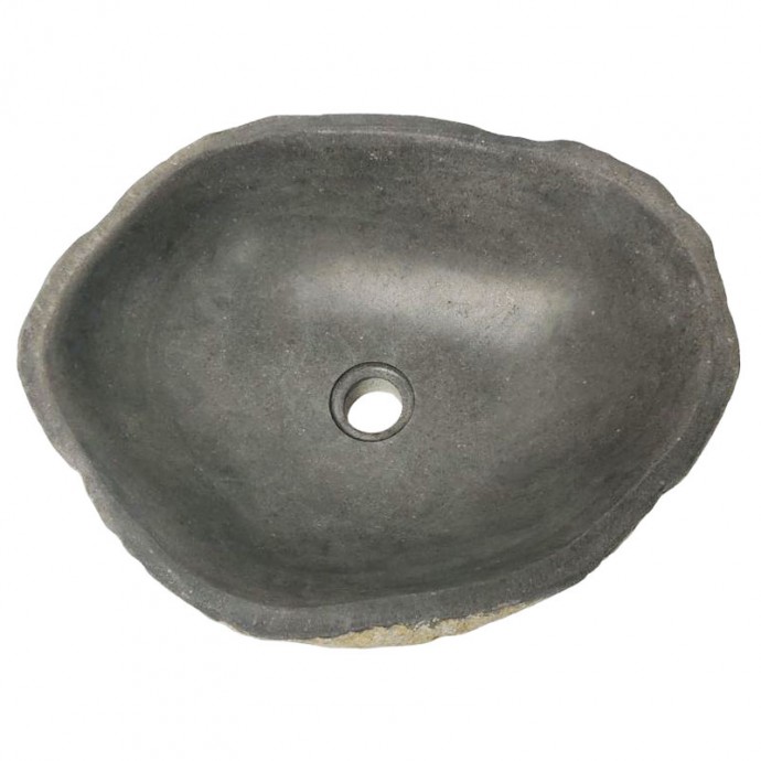 Vasque en pierre de rivière n°426 - Taille M