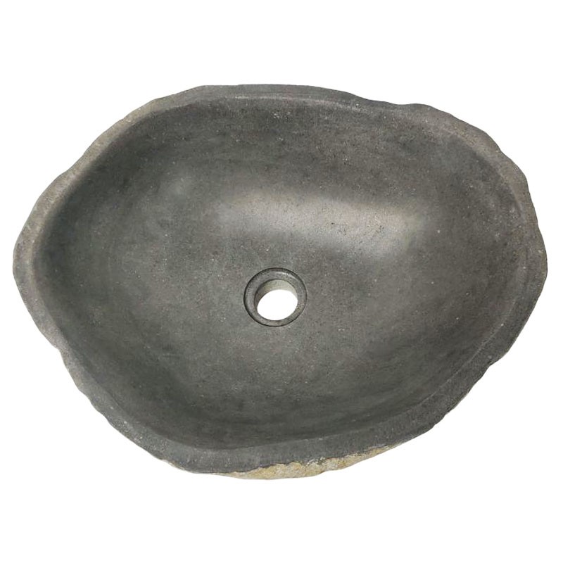 Vasque en pierre de rivière n°426 - Taille M