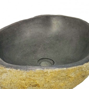 Vasque en pierre de rivière n°426 - Taille M