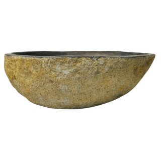 Vasque en pierre de rivière n°426 - Taille M