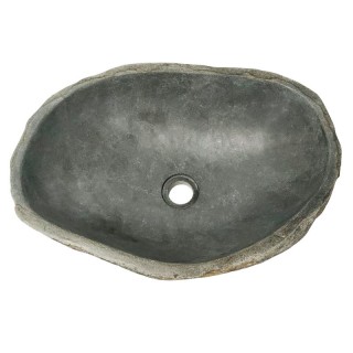 Vasque en pierre de rivière n°427 - Taille M