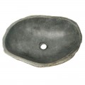 Vasque en pierre de rivière n°427 - Taille M