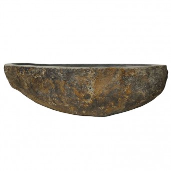 Vasque en pierre de rivière n°427 - Taille M