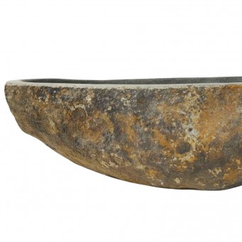 Vasque en pierre de rivière n°427 - Taille M