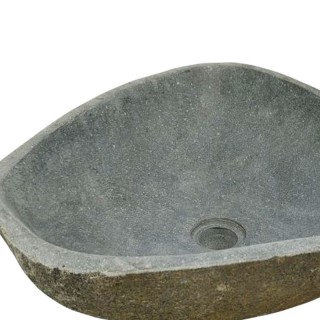 Vasque en pierre de rivière n°428 - Taille M