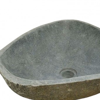 Vasque en pierre de rivière n°428 - Taille M