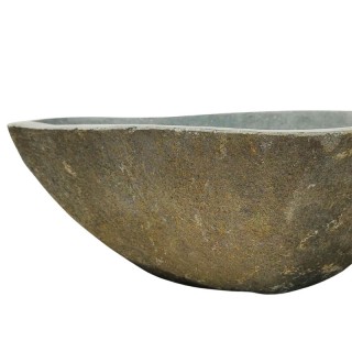 Vasque en pierre de rivière n°428 - Taille M