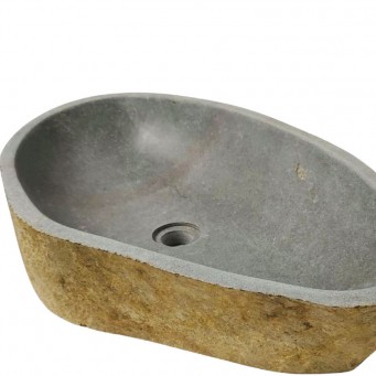 Vasque salle de bain pierre n°10 - Taille XL