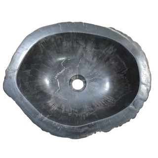 Vasque bois fossilisé n°18 - Taille M