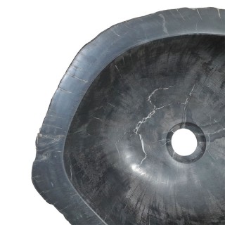 Vasque bois fossilisé n°18 - Taille M