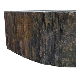 Vasque bois fossilisé n°18 - Taille M