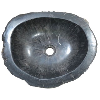 Vasque bois fossilisé n°19 - Taille M