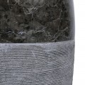 colonne marbre noire Ø40cm design PGT-G