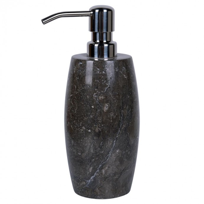 pousse savon en marbre modèle D noir