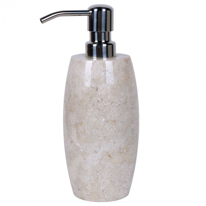 accessoire savon en marbre modèle D creme