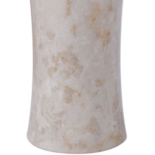 Distributeur de savon en marbre modèle C blanc Distributeur de savon en marbre modèle C blanc