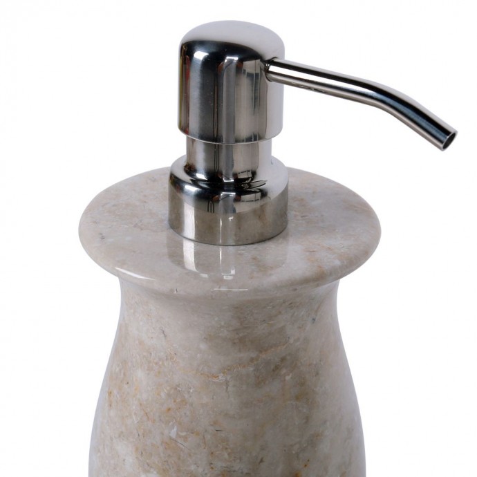 Distributeur de savon en marbre modèle B beige