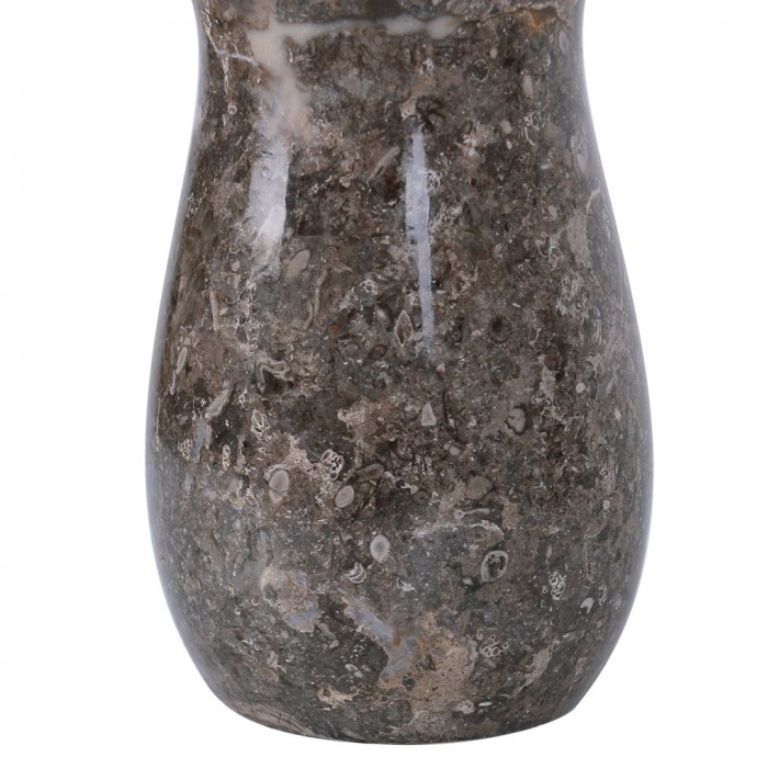 pousse savon en marbre modèle B gris