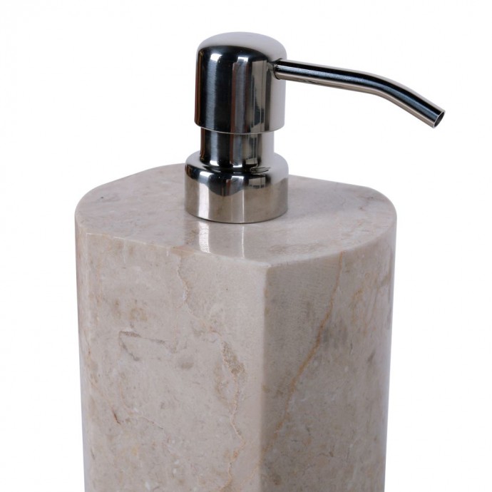 accessoire savon en marbre modèle A creme