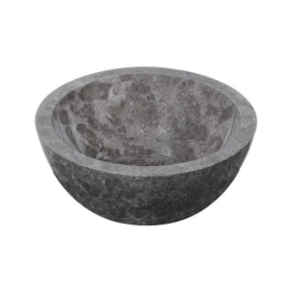 Vasque marbre oeuf Ø40cm lisse MR-P