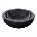 Vasque marbre ronde Ø40cm lisse KC-P